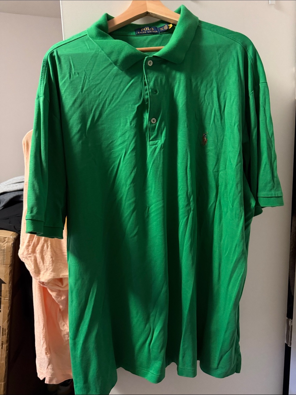 Polo by Ralph Lauren Bright Green Men’s Short-Sleeve Polo